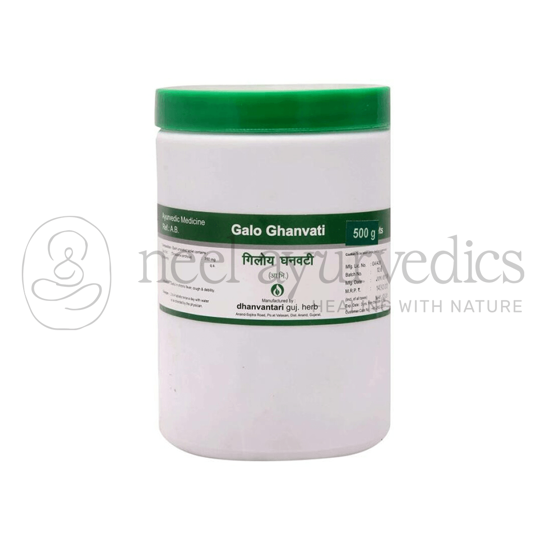 Dhanvantari Giloy/Galo Ghanvati Tablets/Grams