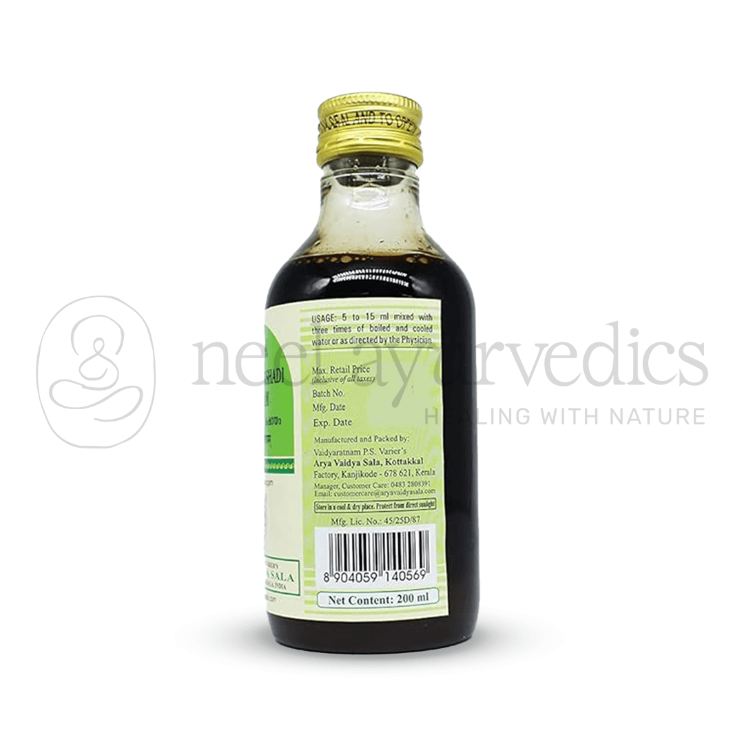 Kottakkal Arya Vaidya Sala Brahmidrakshadi Kashayam - 200 ML