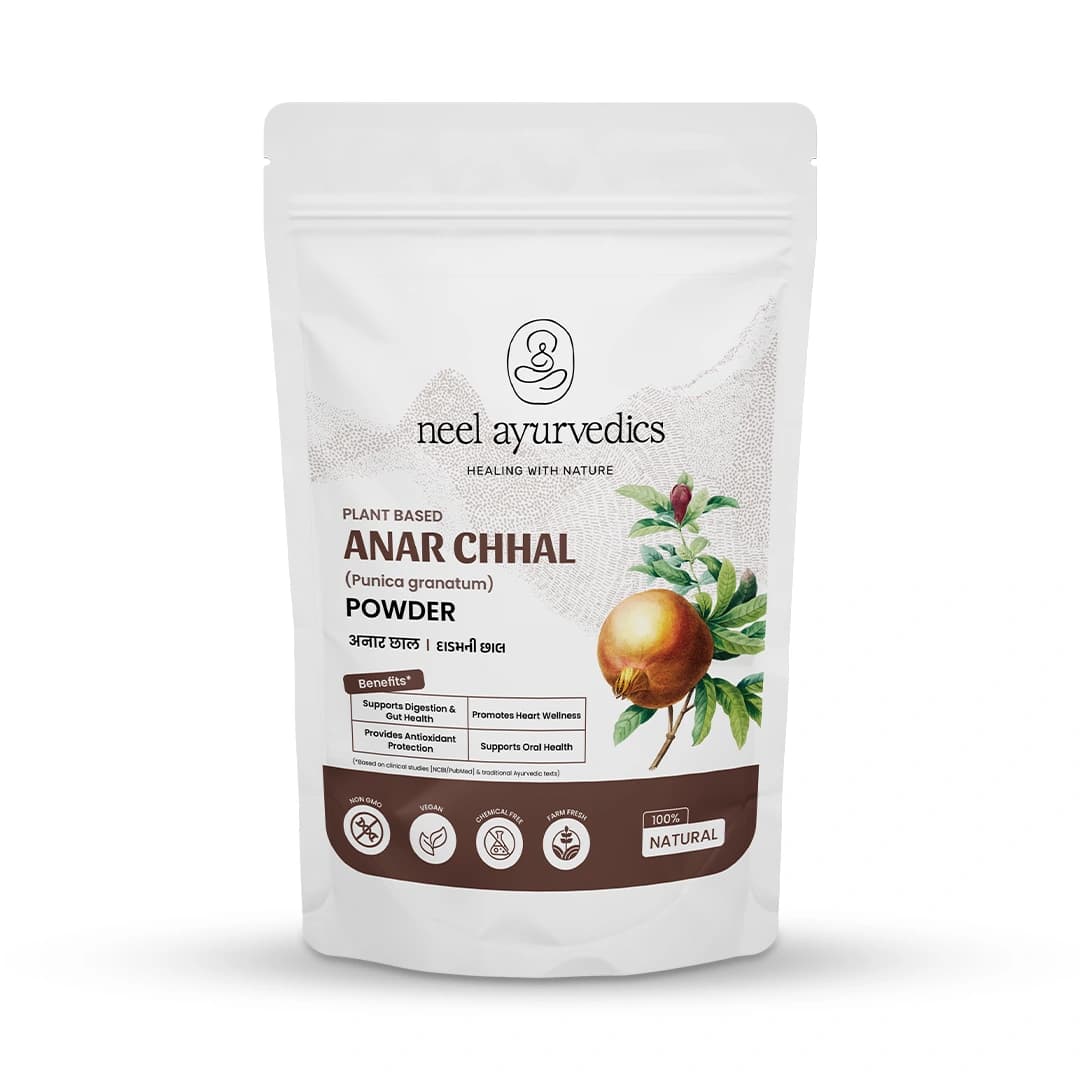 Neel Ayurvedics Anar Chhal in polvere - 100 GM