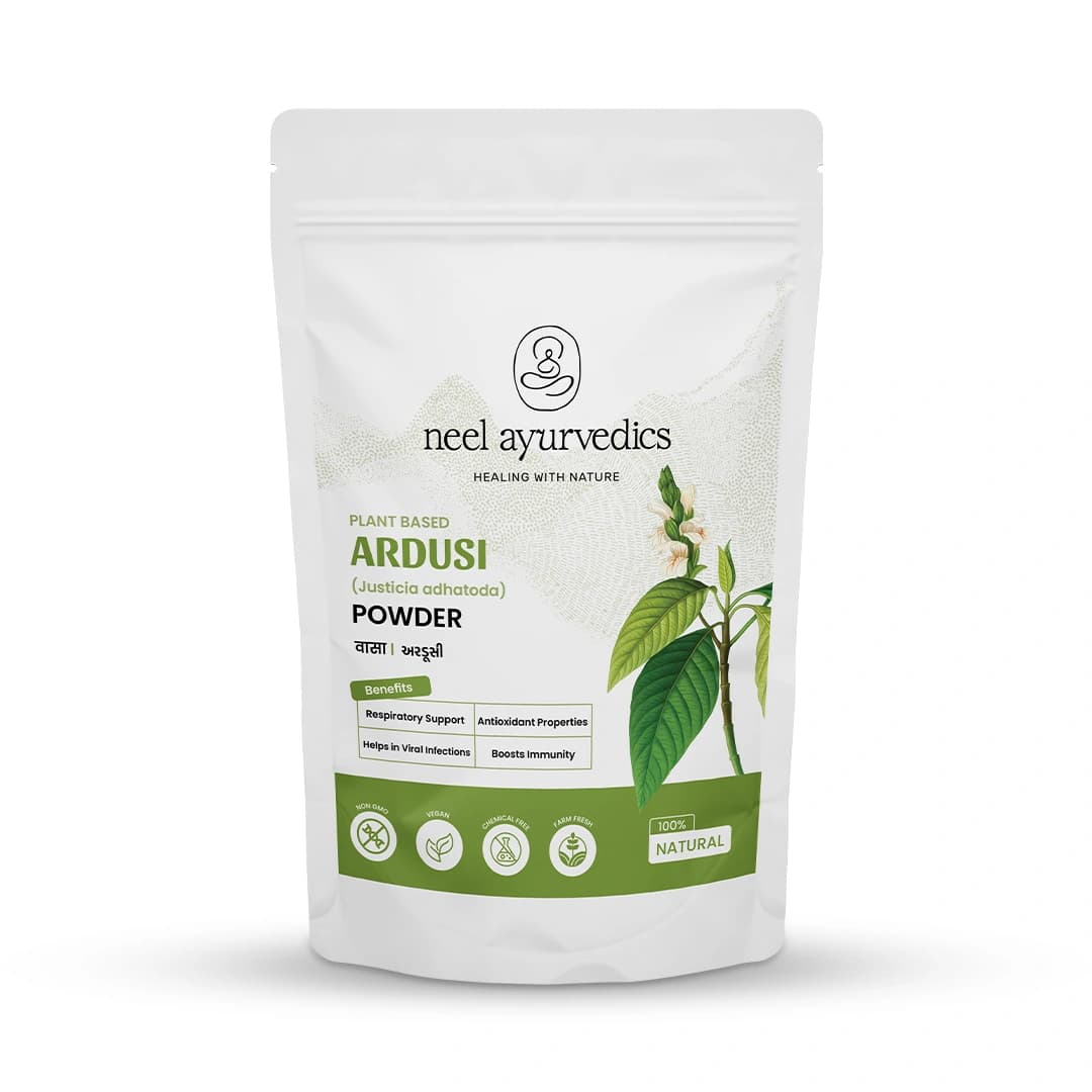 Neel Ayurvedics Ardusi | Adusha | Vasa in polvere | Ottimo per le vie respiratorie - 100 GM