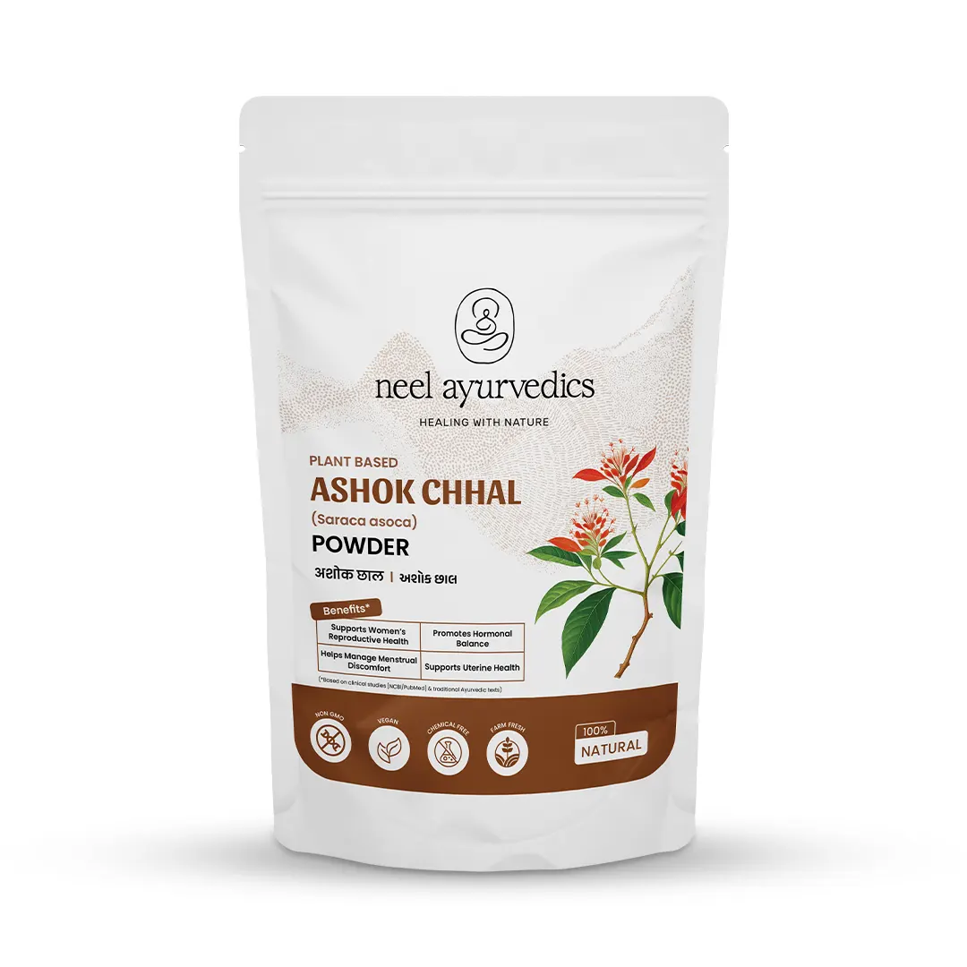 Neel Ayurvedics Ashok Chhal (Saraca Asoca) in polvere - 100 GM
