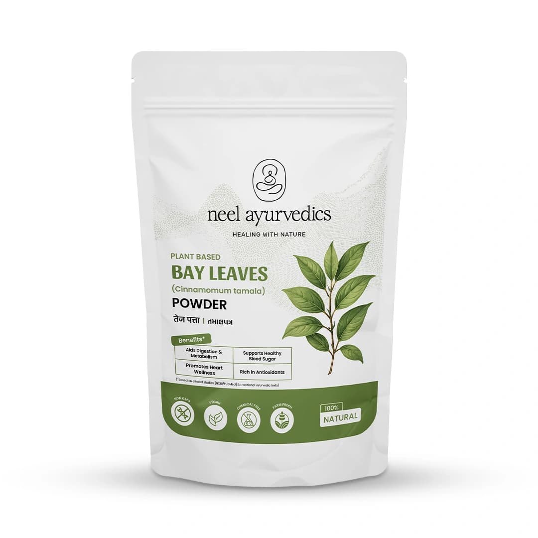 Neel Ayurvedics Foglie di Alloro / Tej Patta / Tamal Patta in polvere - 100 GM