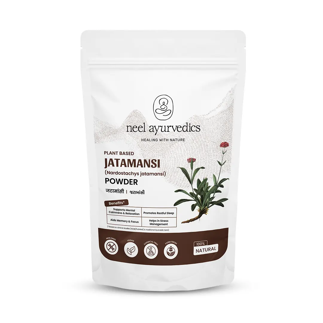 Neel Ayurvedics Jatamansi / Tapaswani (Nardostachys jatamansi) in polvere - 100 GM
