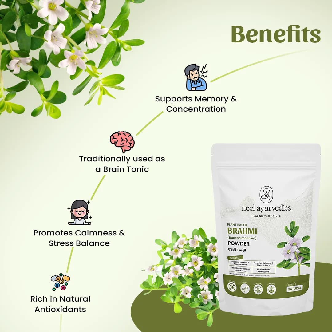 3 Brahmi Powder Benefits