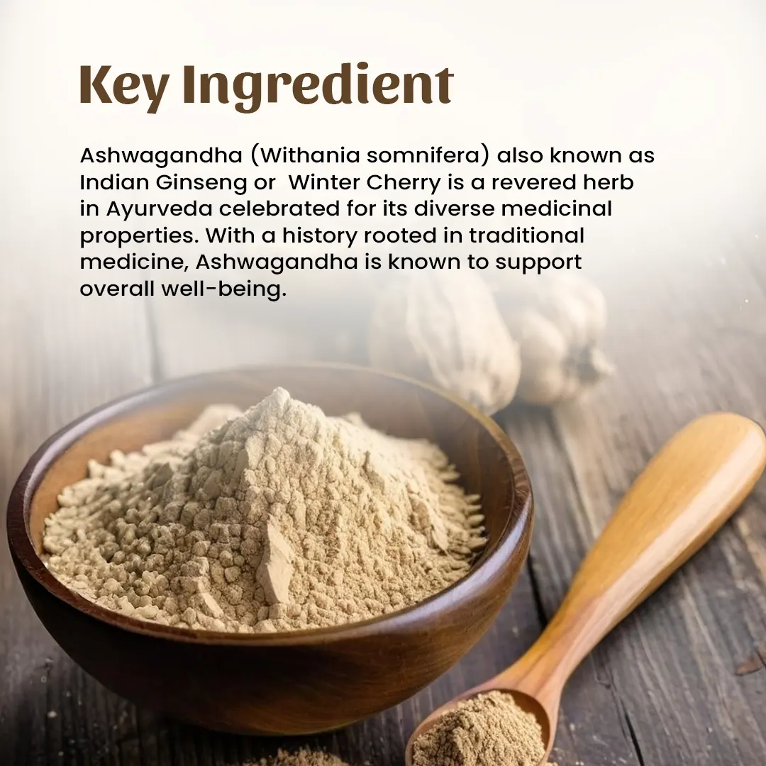 4 ashwagandha powder ingredient