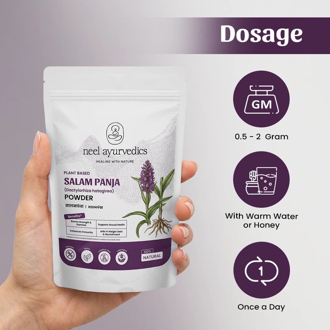 5 Salam Panja powder use
