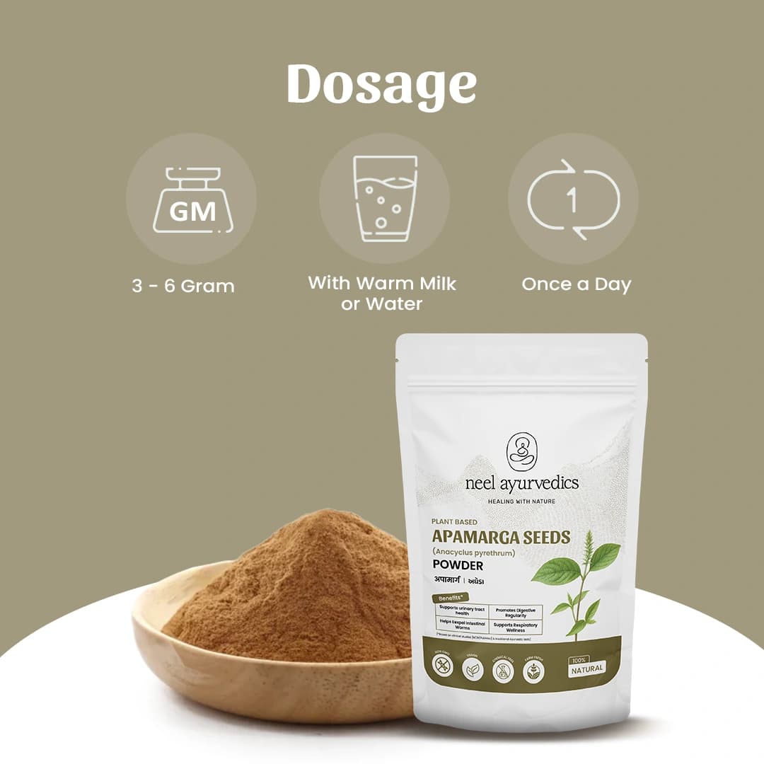 5 apamarga powder dosage