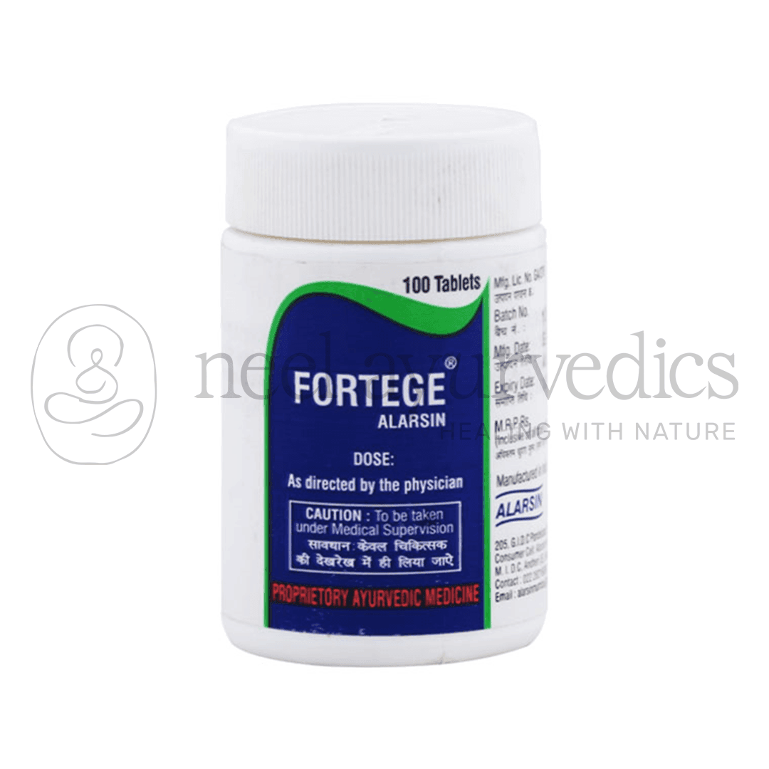 Alarsin Compressa Fortege - 100 Tab