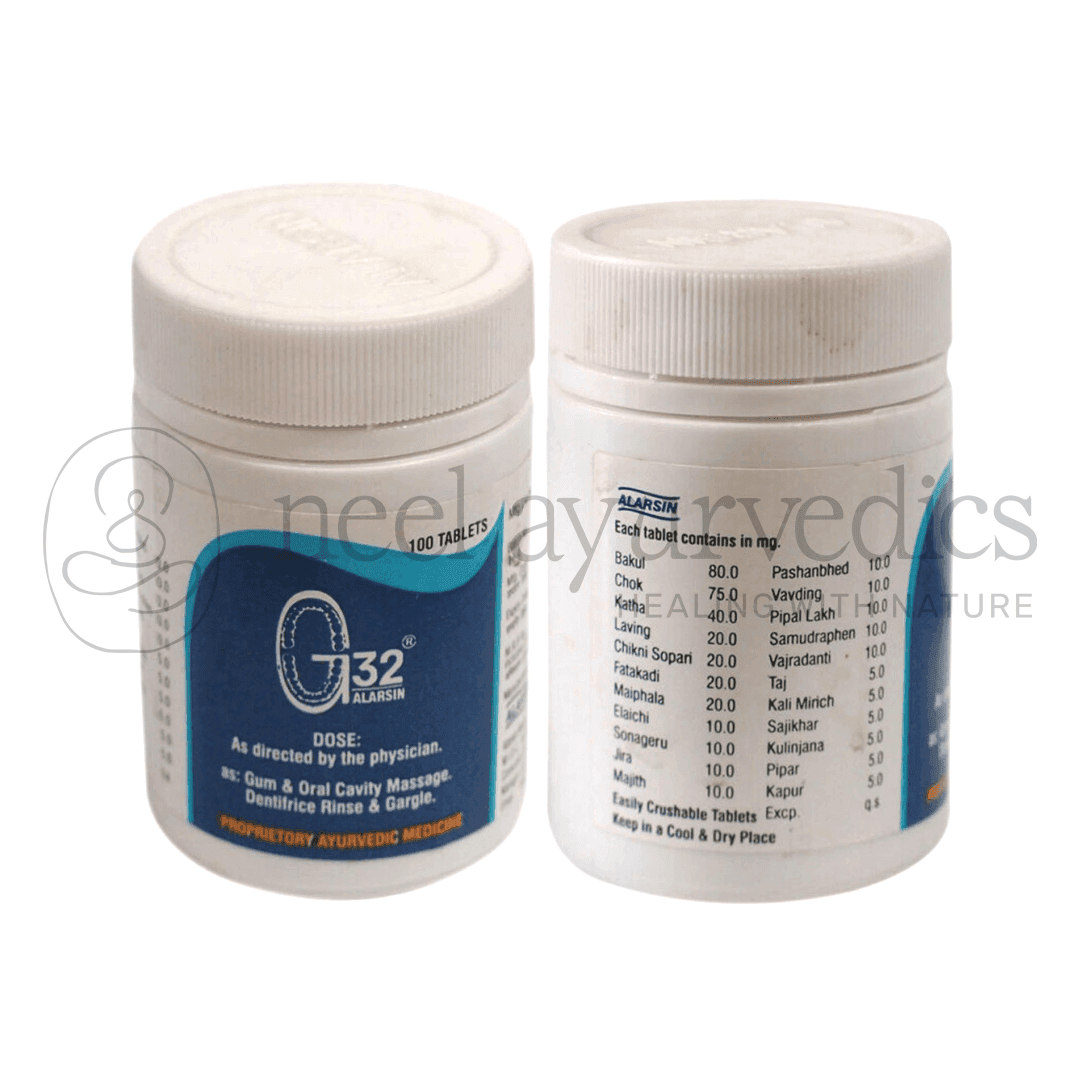 Alarsin Compressa G-32 - 100 Tab