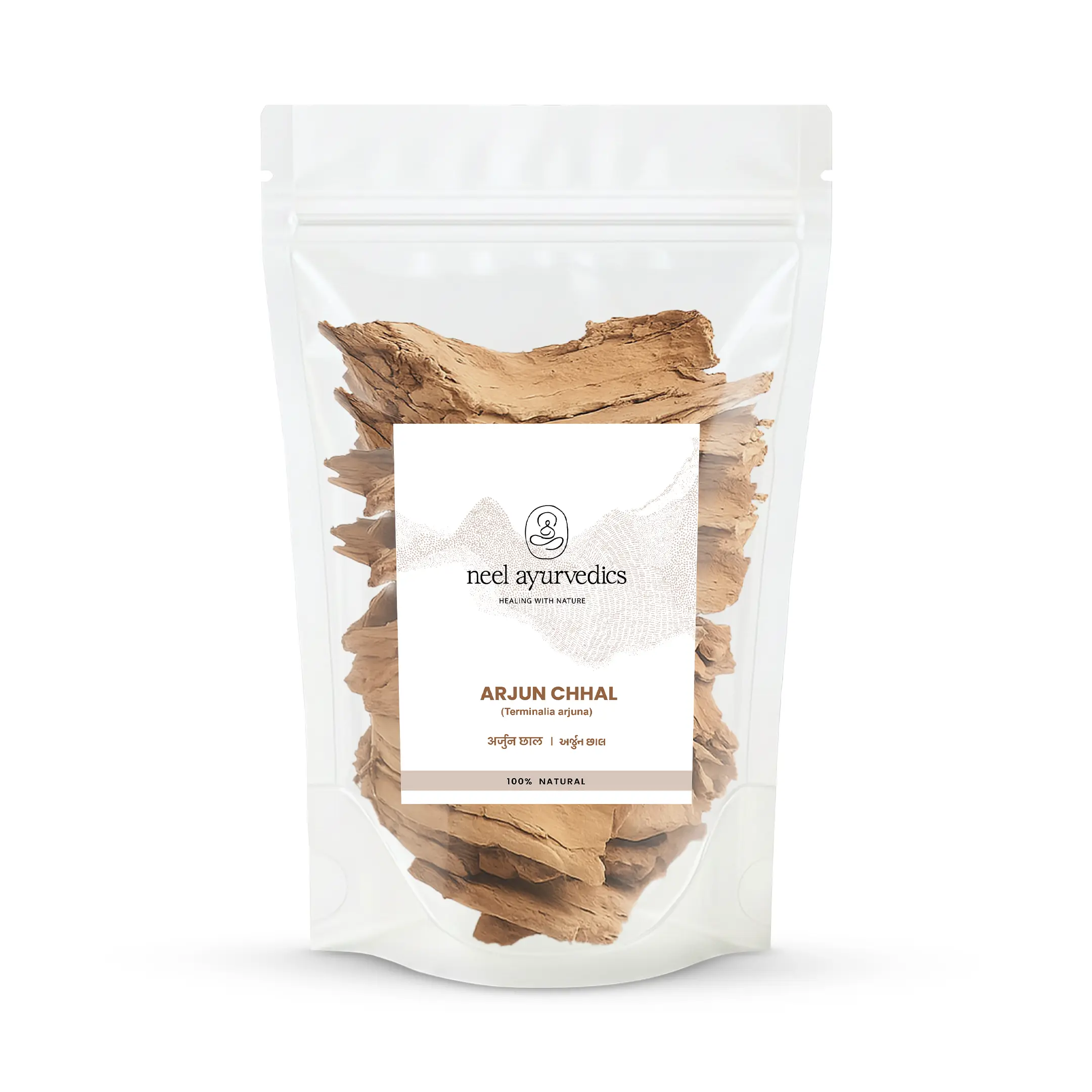 Neel Ayurvedics Arjun Chhal | Terminalia Arjuna | Ideale per il cuore - 250 GM