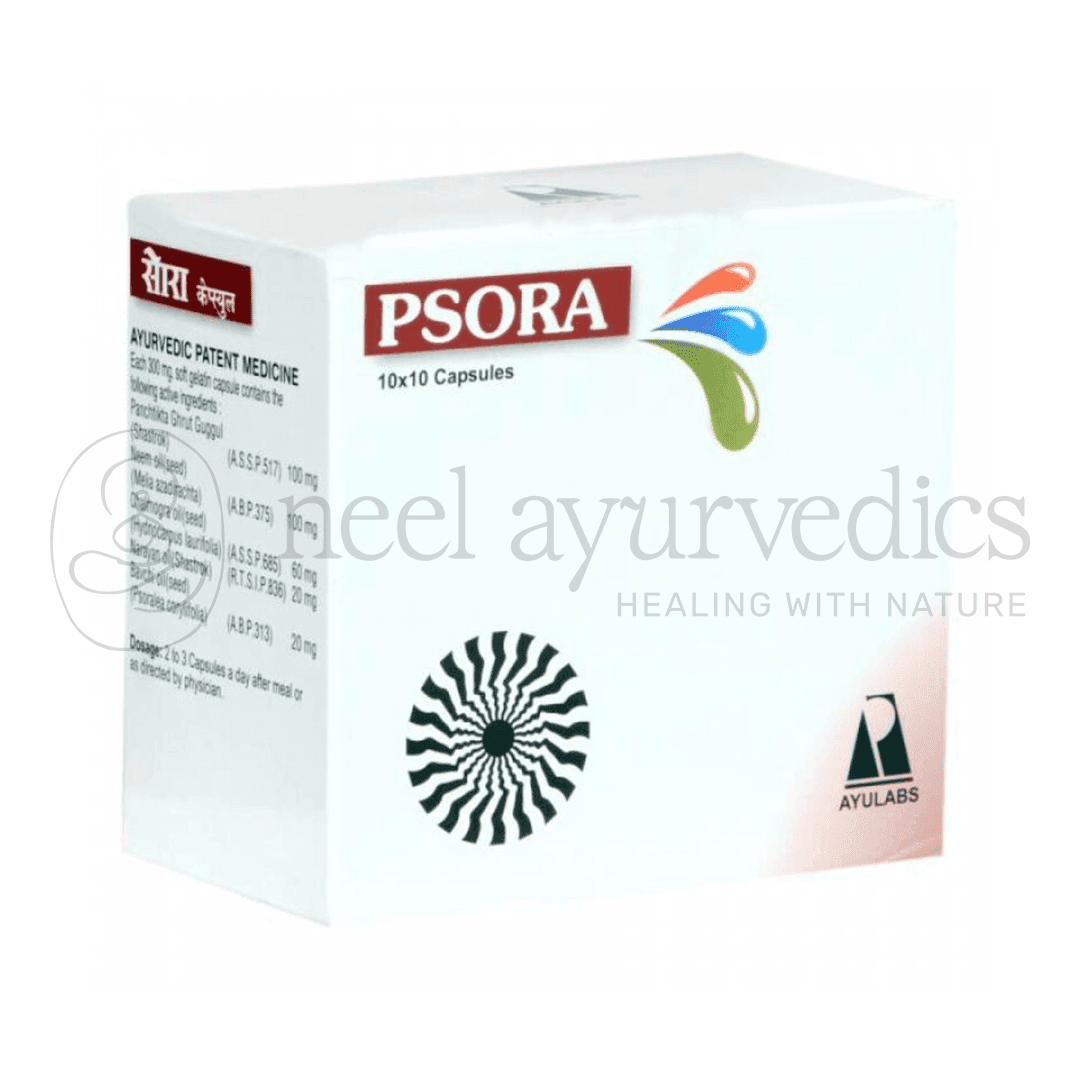 Ayulabs Capsula Psora - 100 Caps