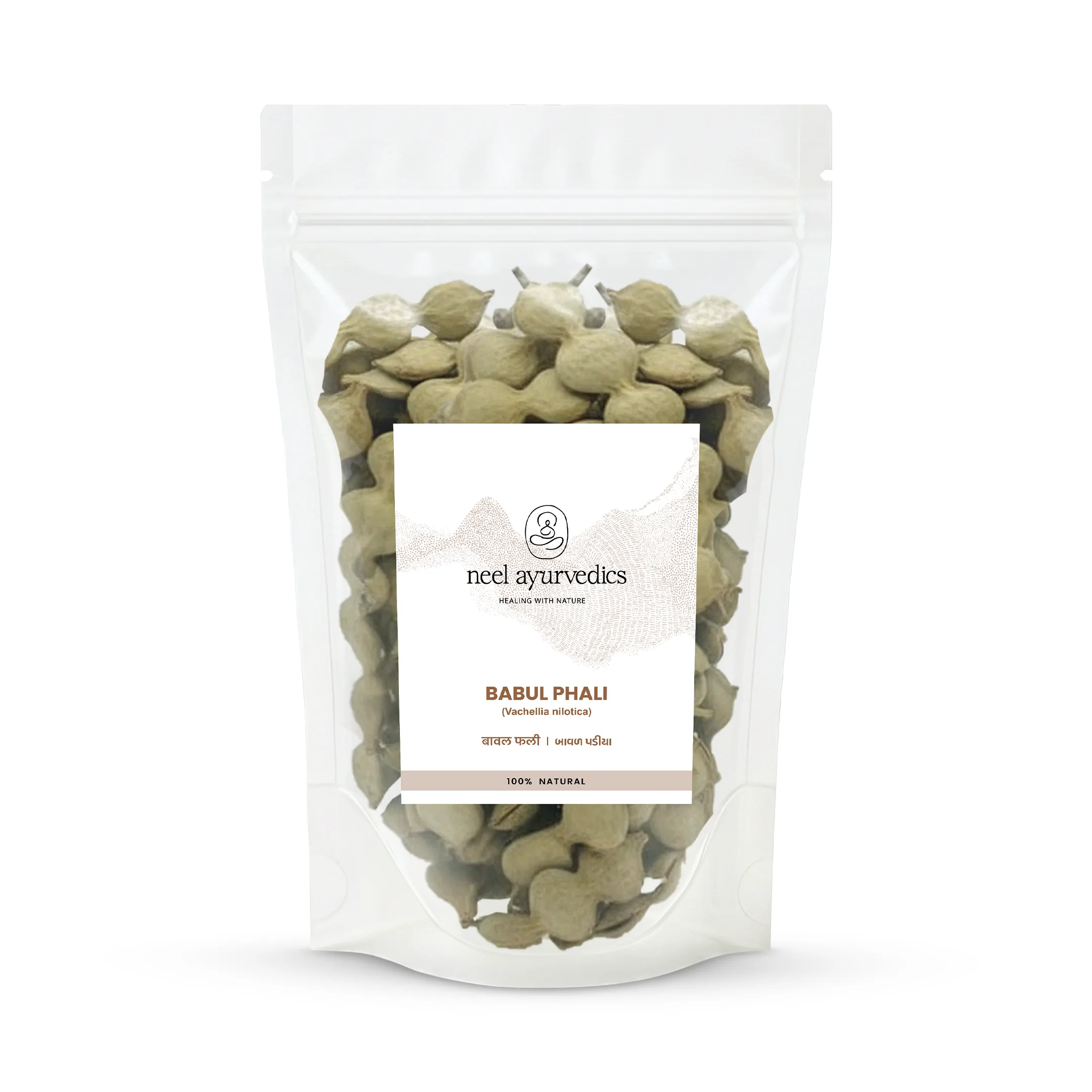 Neel Ayurvedics Babul Phali | Baccelli di Babool | Acacia Nilotica - 250 GM