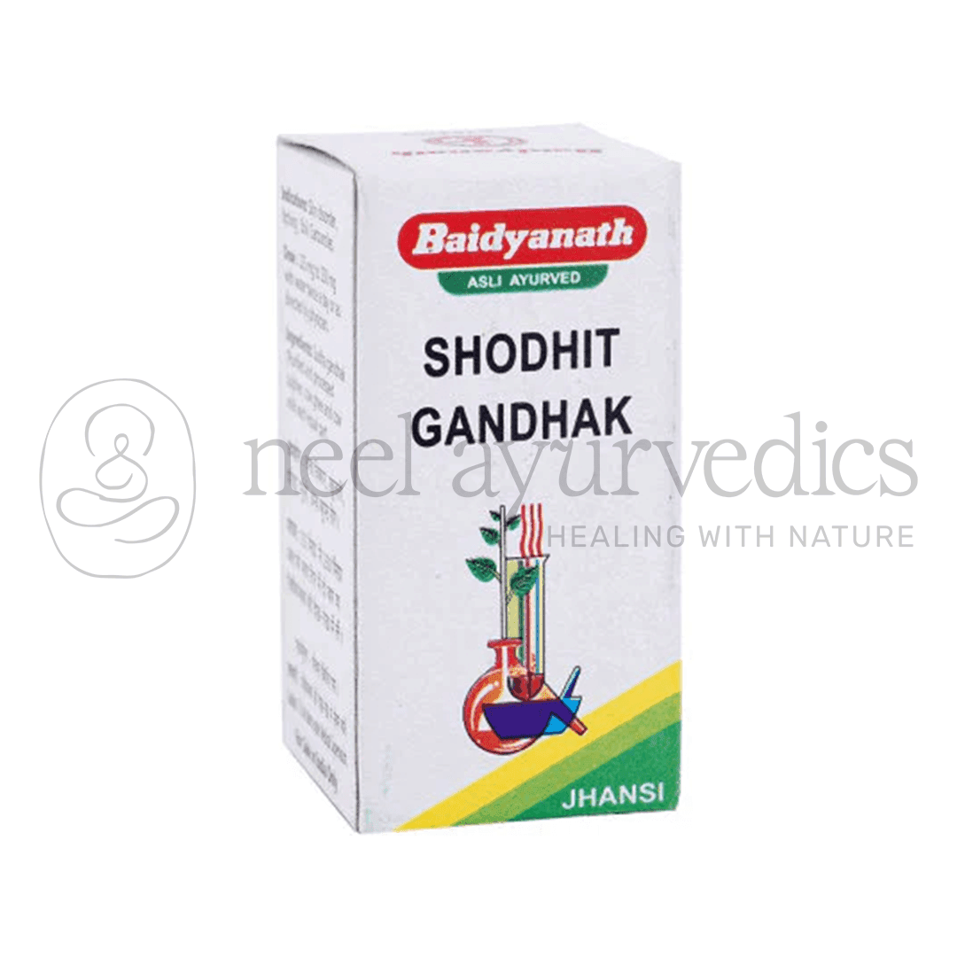 Baidyanath Shodhit Gandhak - 10 GM