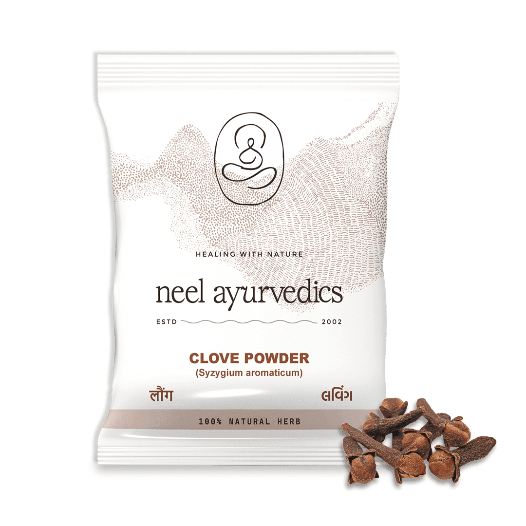 Neel Ayurvedics Lavang / Laung / Chiodi di Garofano / Laving in polvere - 100 GM