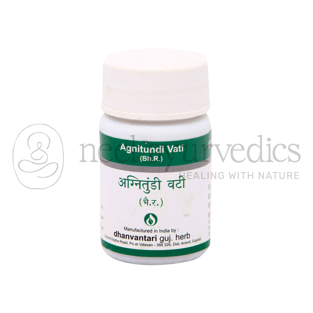 Dhanvantari Agnitundi Vati Compresse/Grammi - 60 Tab