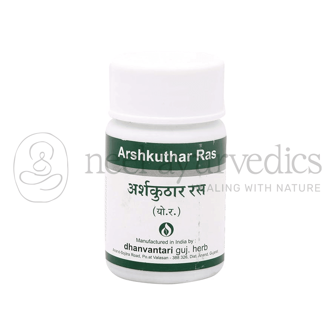 Dhanvantari Arshkuthar Ras Compresse/Grammi - 60 Tab