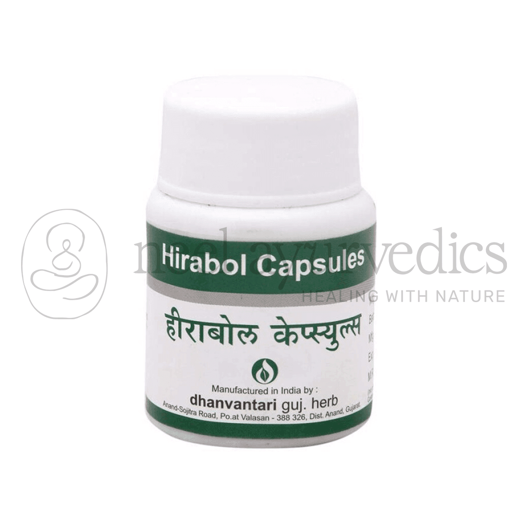 Dhanvantari Hirabol Capsule - 30 Caps