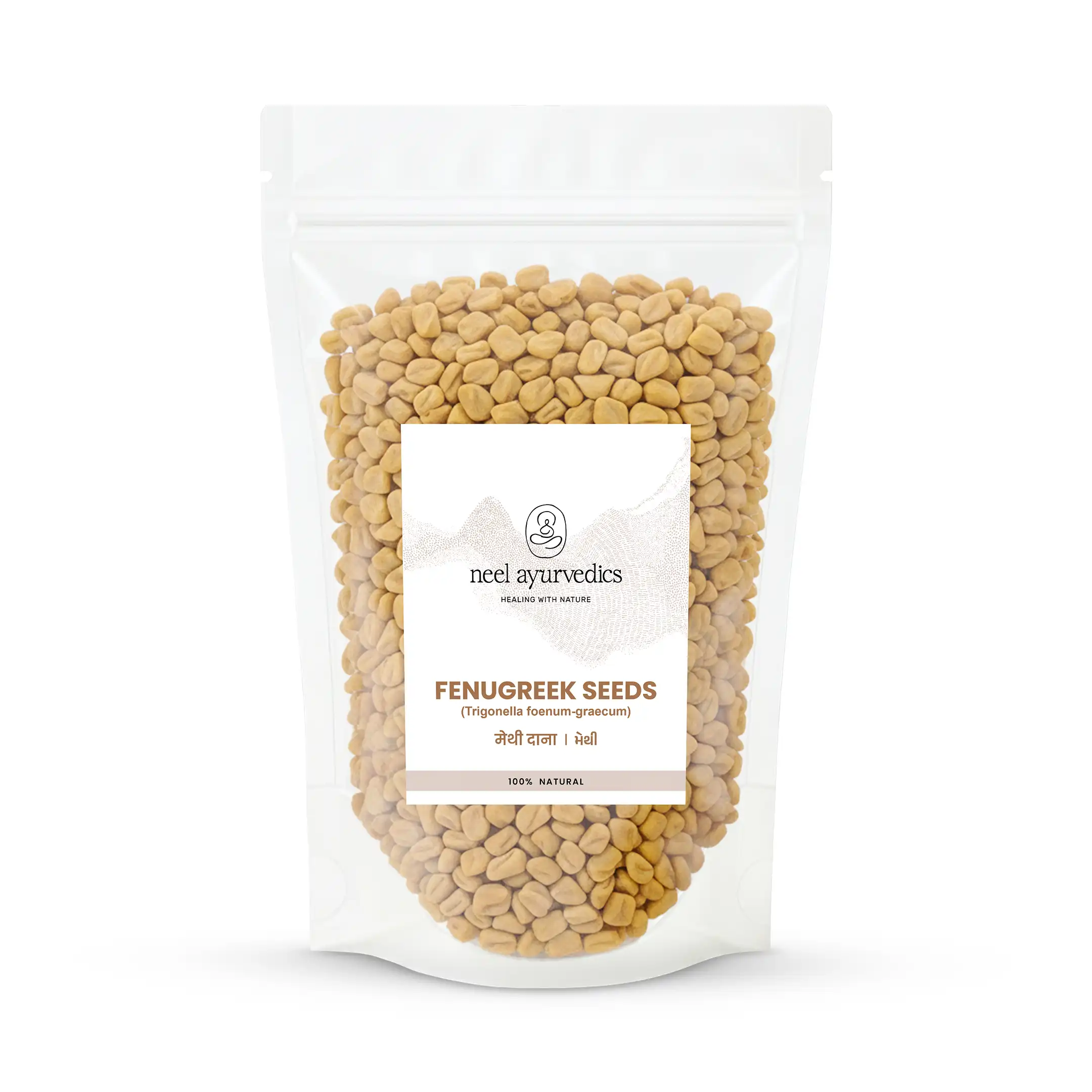 Neel Ayurvedics Methi | Semi di Fieno Greco | Trigonella foenum-graecum - 250 GM