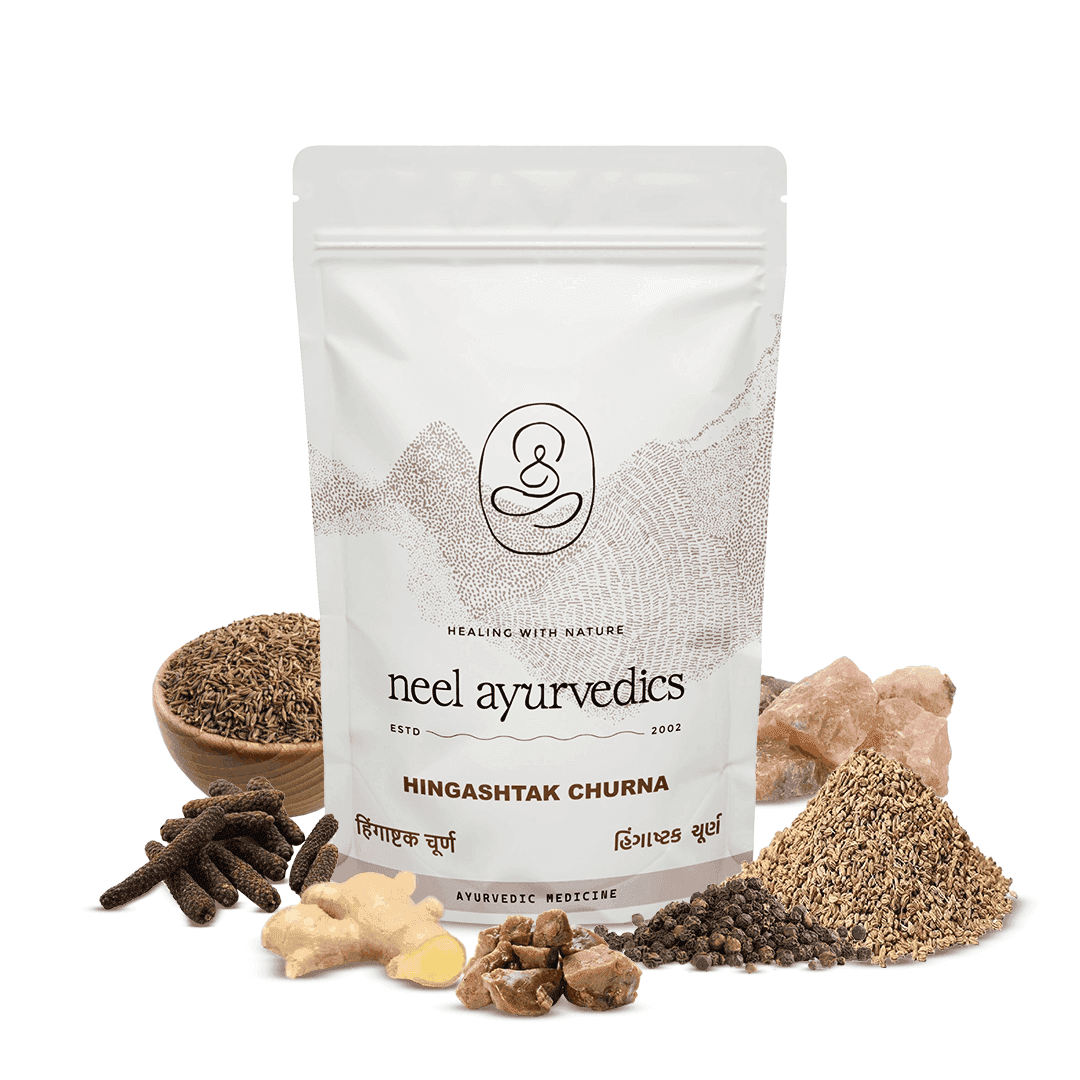 Neel Ayurvedics Hingashtak Churna - 100 GM