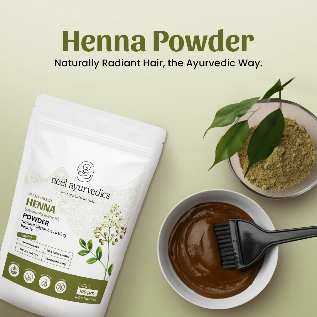 Neel Ayurvedics Henna Powder