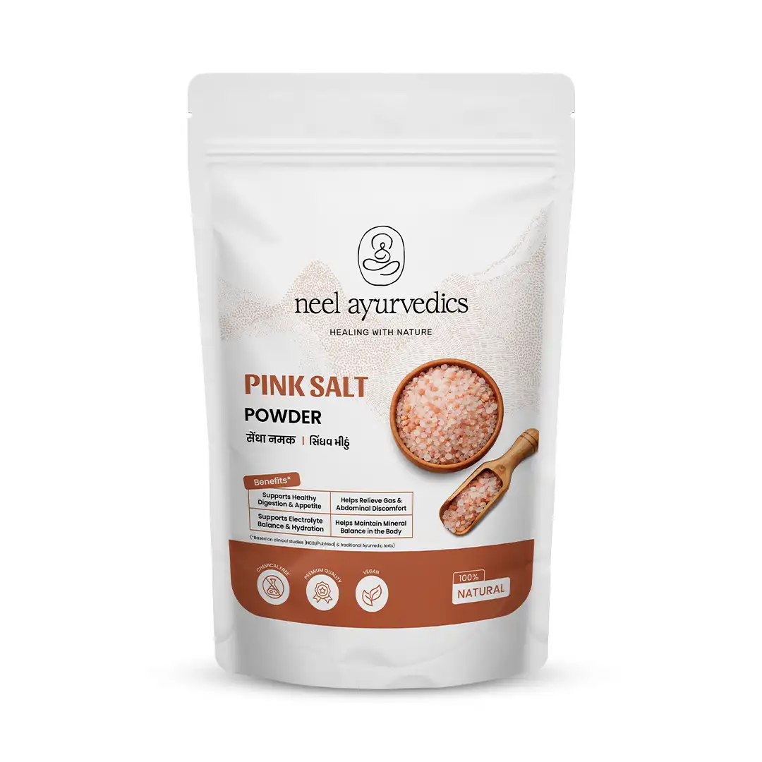 Neel Ayurvedics Sindhalun / Sale di Roccia (Sendha Namak) in polvere - 900 GM