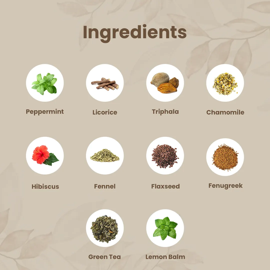 Tè per il sollievo intestinale