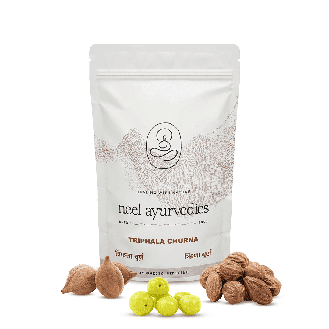 Neel Ayurvedics Polvere di Triphala | Triphala Churna | Polvere di Trifala | Migliora la digestione - 100 GM