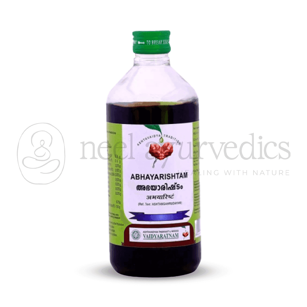 Vaidyaratnam Abhayarishtam - 450 ML