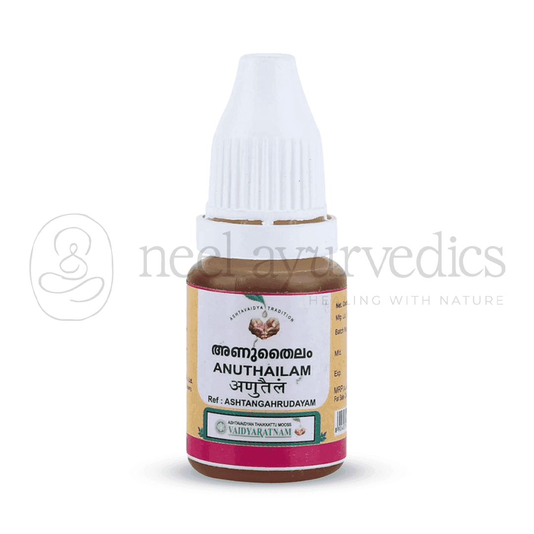 Vaidyaratnam Anu Thailam - 10 ML
