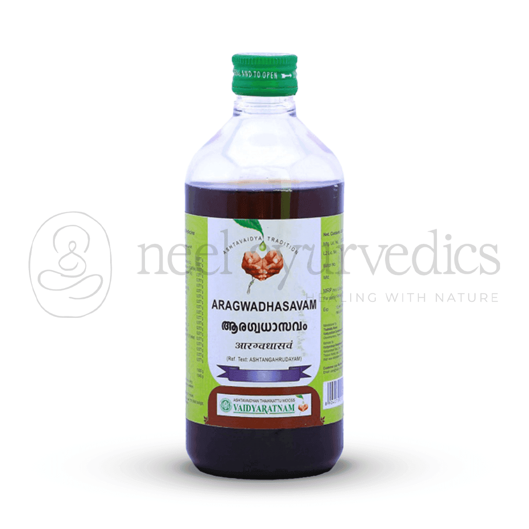 Vaidyaratnam Aragwadhasavam - 450 ML