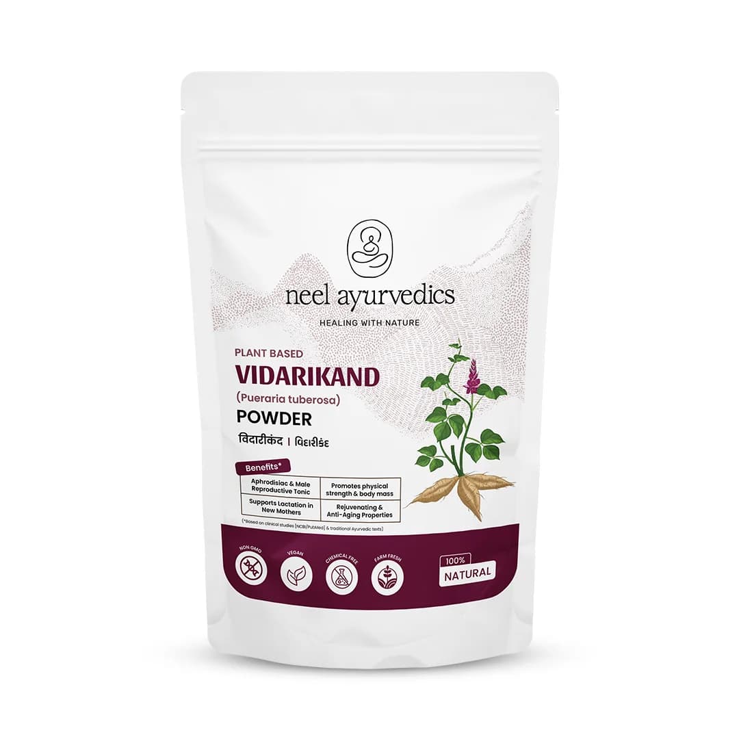 Neel Ayurvedics Vidarikand in polvere - 100 GM