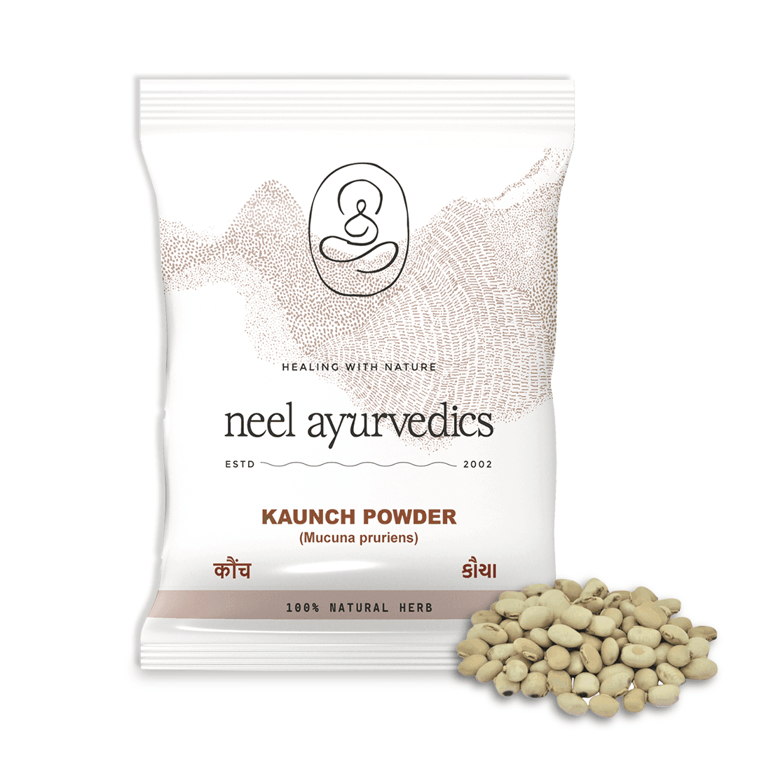 Neel Ayurvedics Kaunch Beej Bianca in polvere - 100 GM