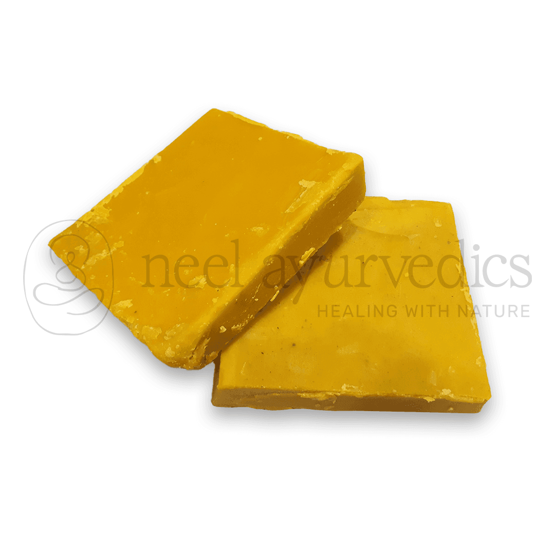 Neel Ayurvedics Yellow Wax | Cera di paraffina raffinata completamente - Per uso cosmetico e industriale - 500 GM