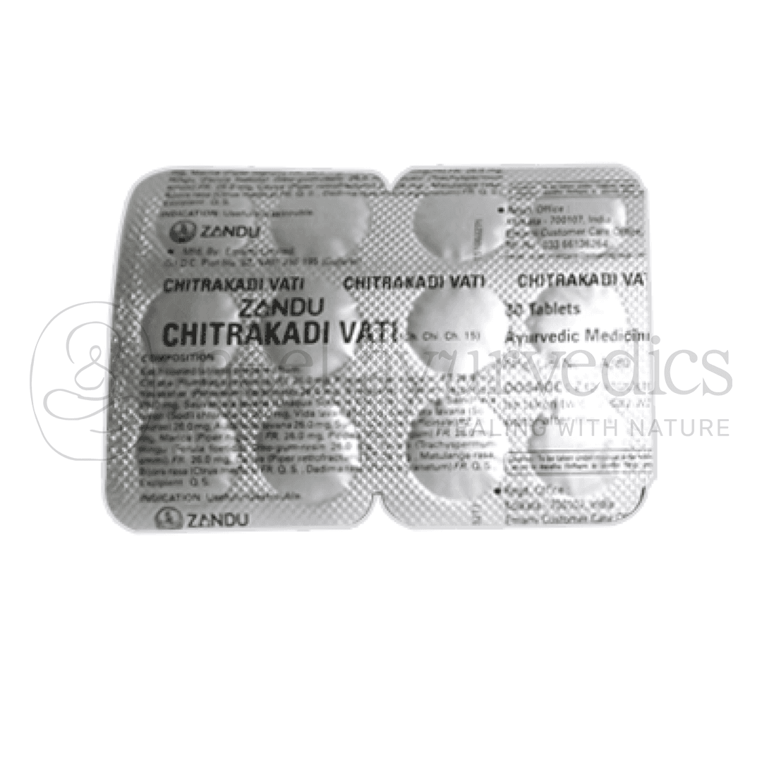 Zandu Chitrakadi Vati - 40 Tab