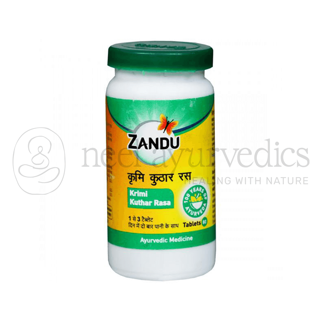 Zandu Krimi Kuthar Rasa - 80 Tab