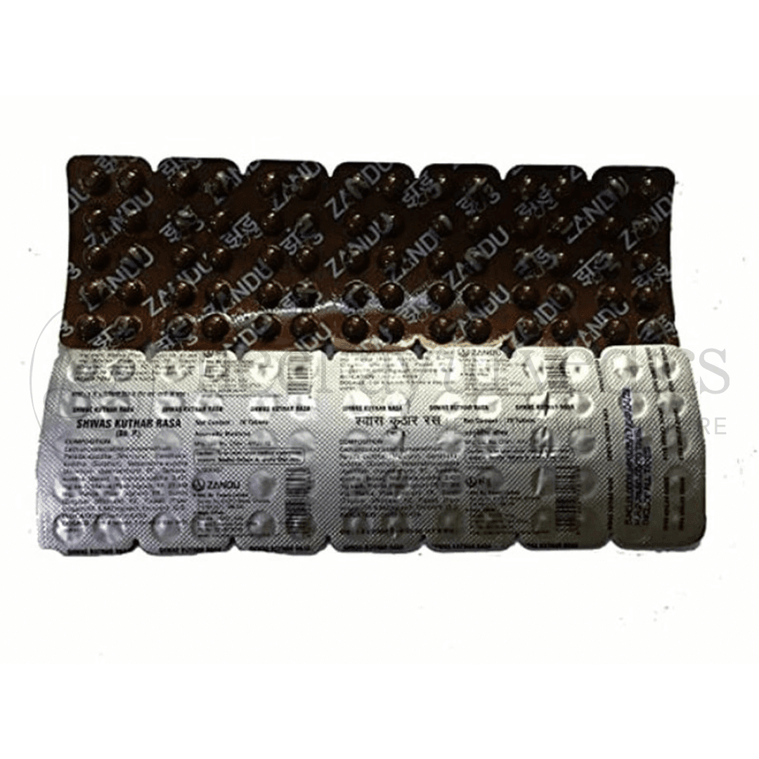 Zandu Shwas Kuthar Rasa - 70 Tab