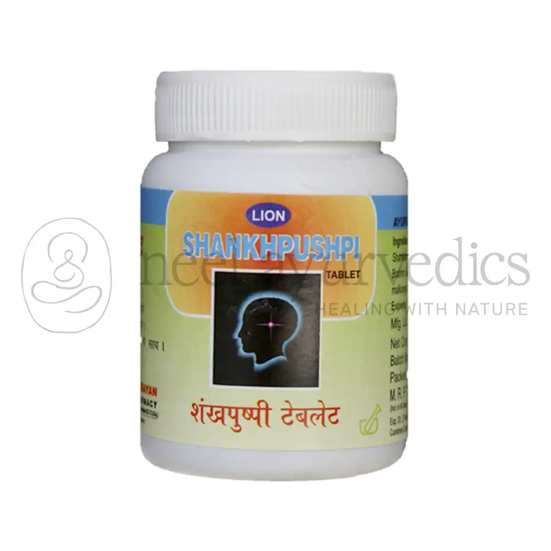 Lion Compresse di Shankhpushpi - 100 Tabs