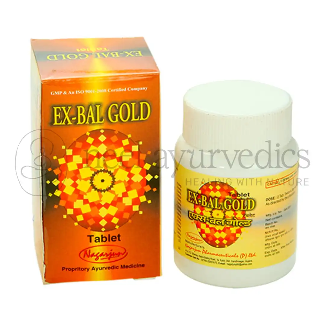 Nagarjun Compresse Ex-Bal Gold - 50 Tab