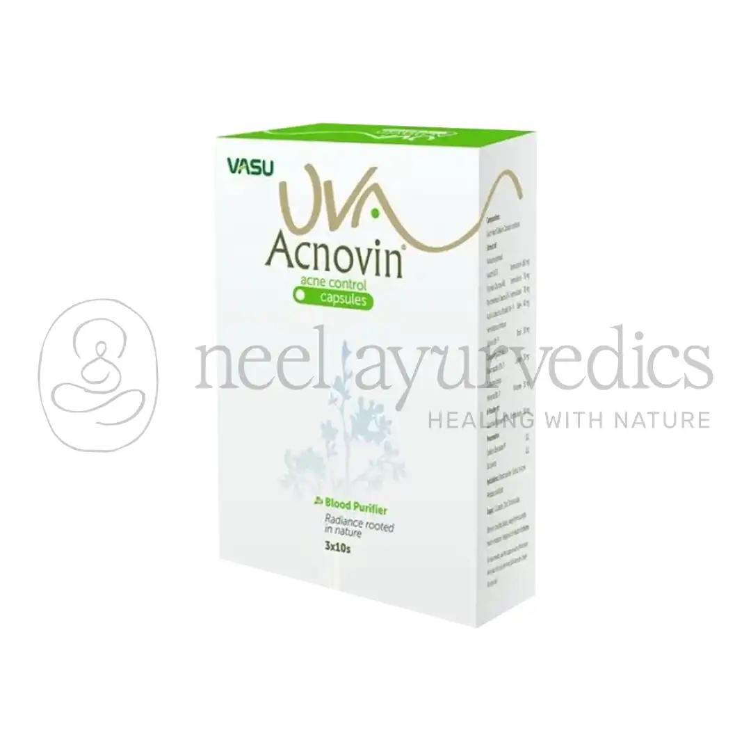 Vasu Acnovin Capsule - 30 Caps