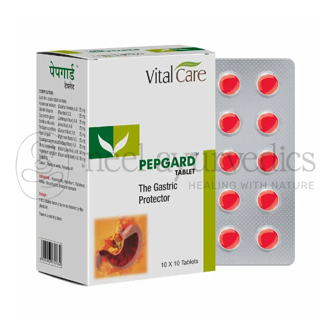Vital Care Compressa Pepgard - 100 Tab