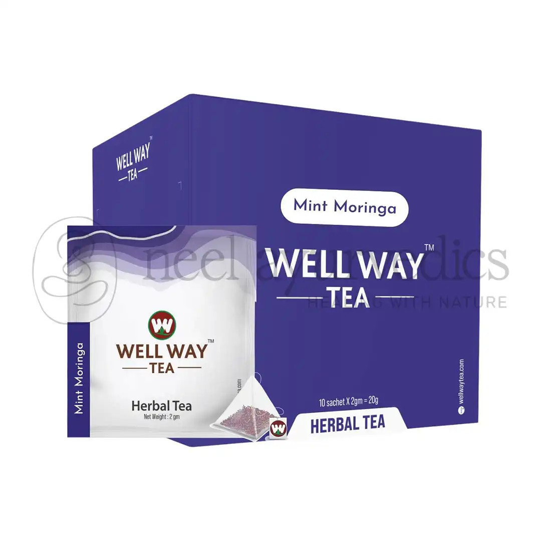 Wellway Te Menta e Moringa - 50 GM