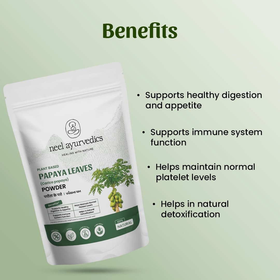 2 Papaya Leaves Powder Benefits