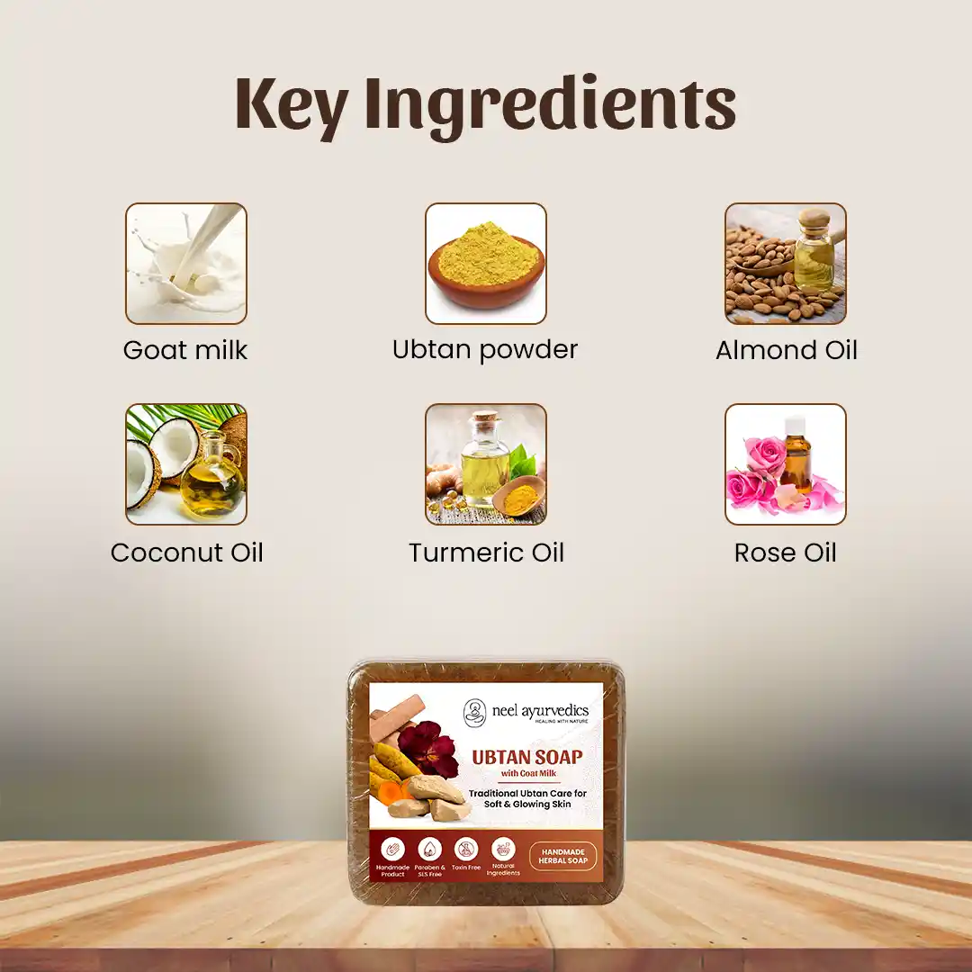 3. Ubtan Soap Key Ingredients