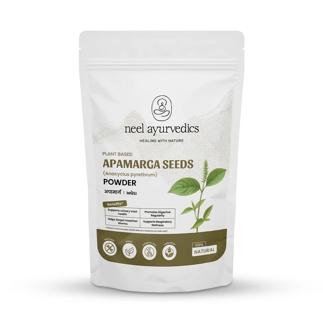 Neel Ayurvedics Apamarga Seeds in polvere | Ottimo per la digestione - 100 GM