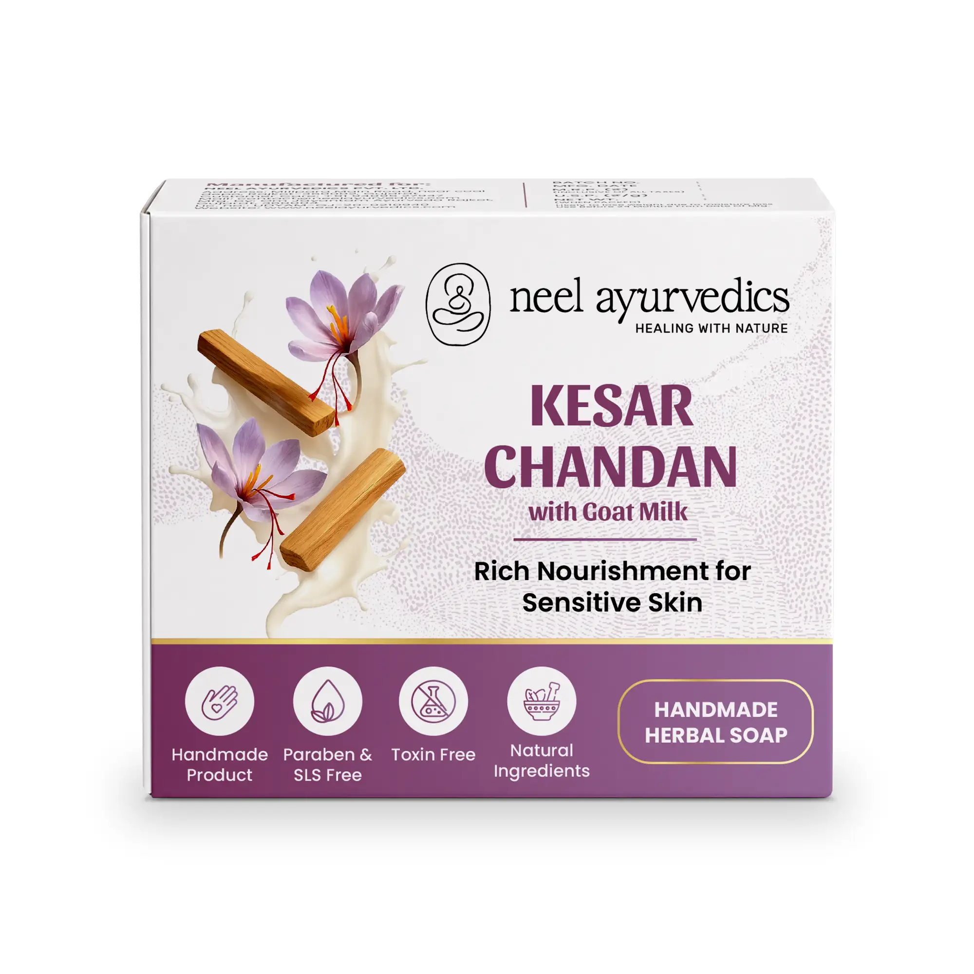Neel Ayurvedics Kesar Chandan Sapone