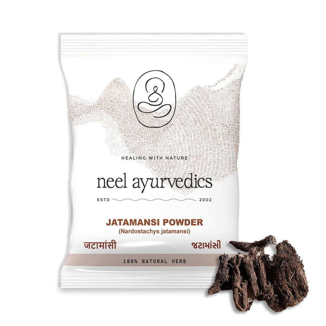 Neel Ayurvedics Jatamansi Powder / Tapaswani Powder / Nardostachys jatamansi Powder