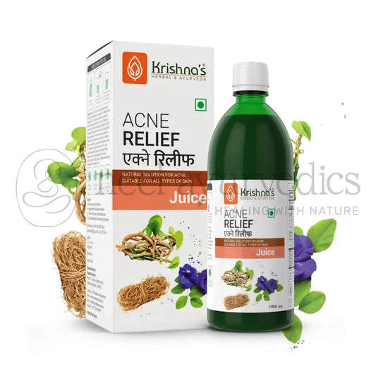Krishna's  Herbal And Ayurveda Acne Relief Juice - 1000 ML