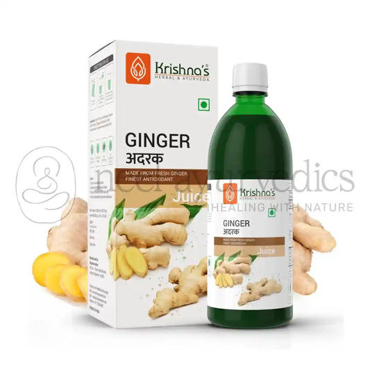 Krishna's  Herbal And Ayurveda Ginger Juice - 1000 ML