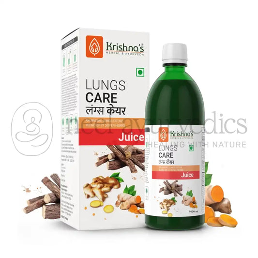 Krishna's  Herbal And Ayurveda Lungs Care Juice -1000 ML