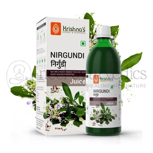 Krishna's  Herbal And Ayurveda Nirgundi Swaras Juice - 1000 ML